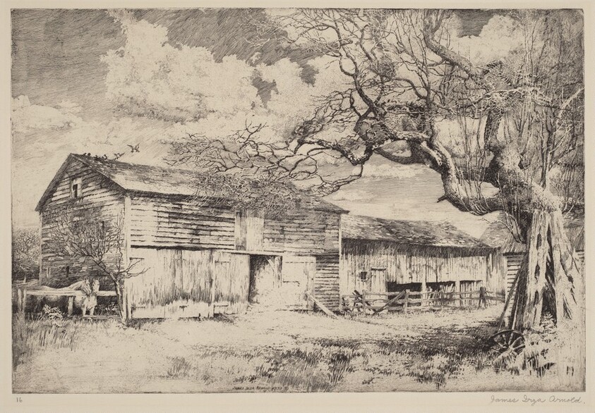 Untitled (The Old Red Barn)