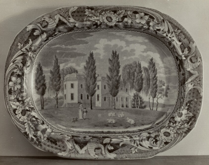 Plate - "Stevens House, Hoboken"