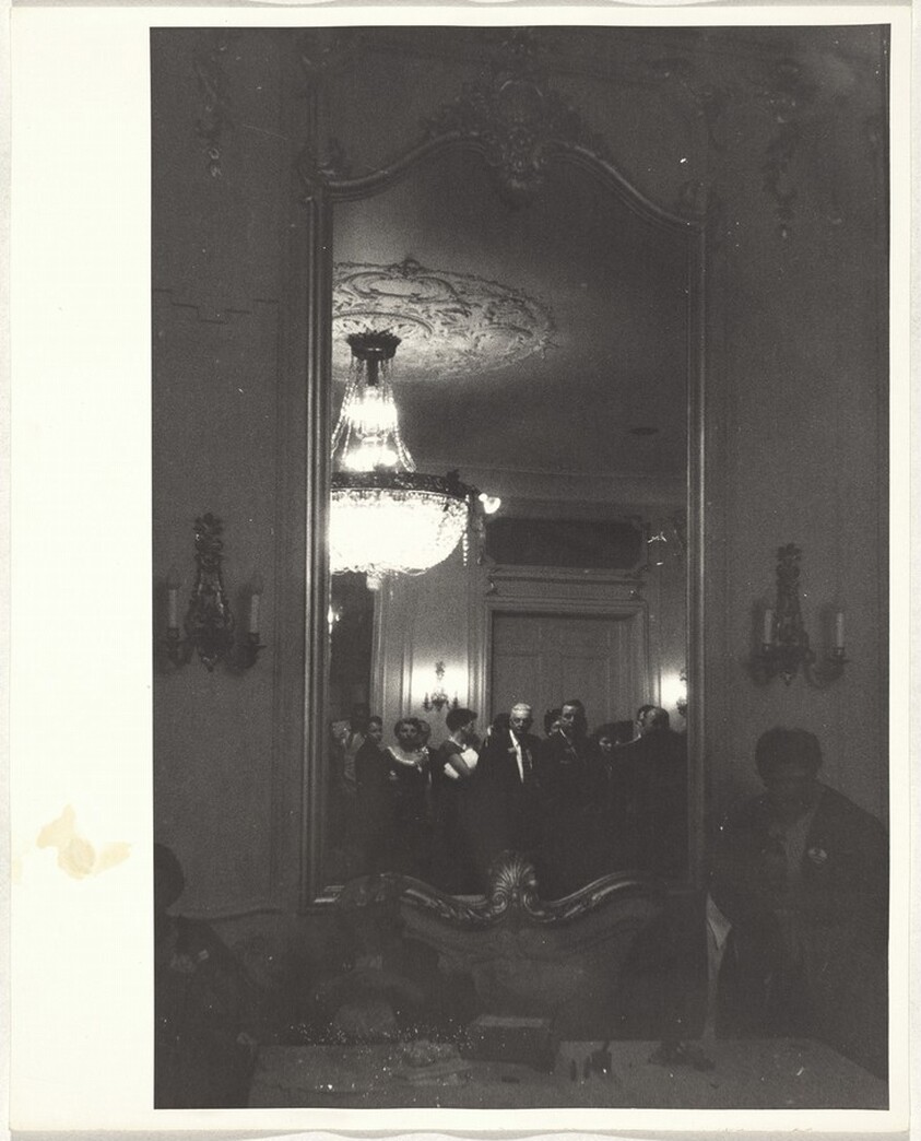 Reflection, convention hall--Chicago