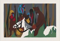 Dondon from The Life of Toussaint L’Ouverture, Jacob Lawrence, 1992