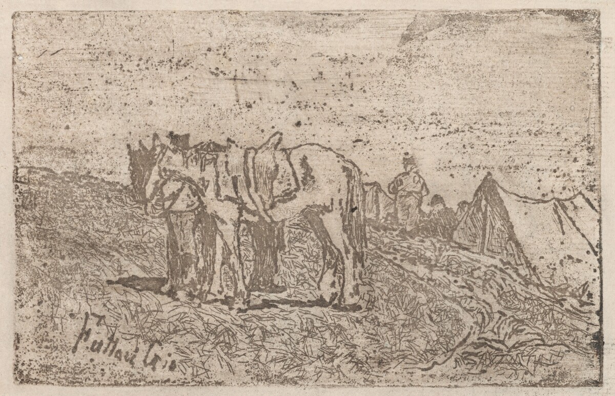 a) On Maneuvers (recto); b) On Maneuvers (verso) (Alle Manovre)