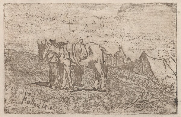 a) On Maneuvers (recto); b) On Maneuvers (verso) (Alle Manovre)