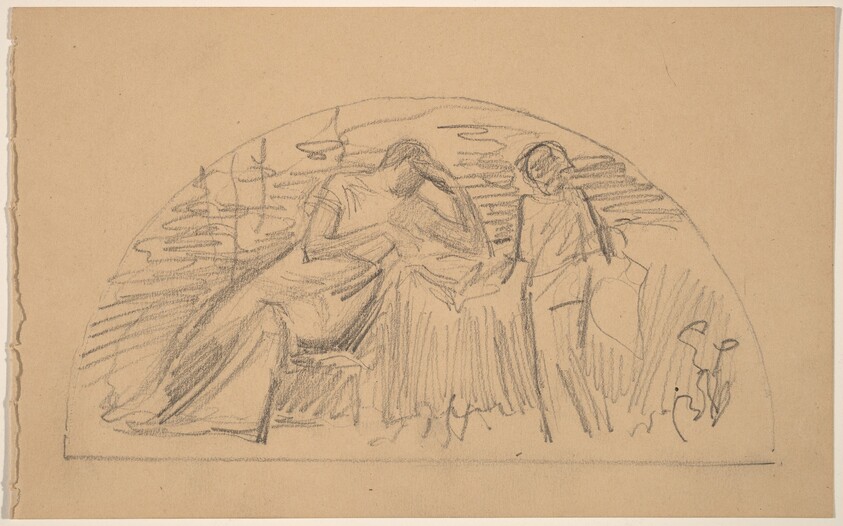 Study for a Lunette