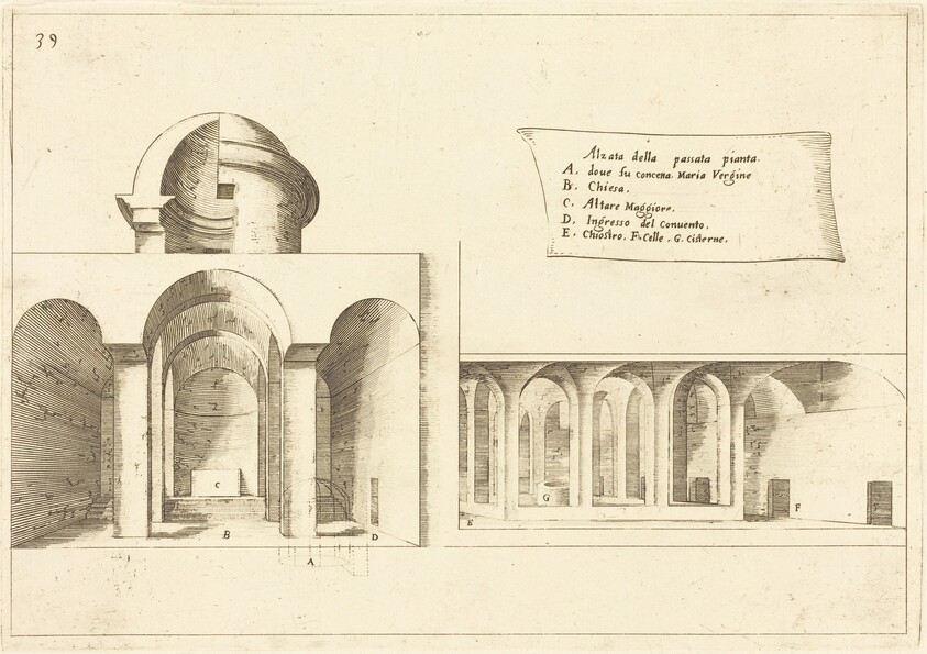 Elevation of a Church
