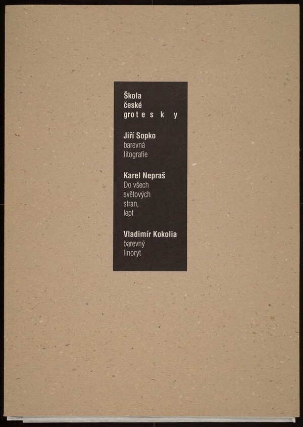 Skola Ceské Grotesky (Czech Grotesque School)