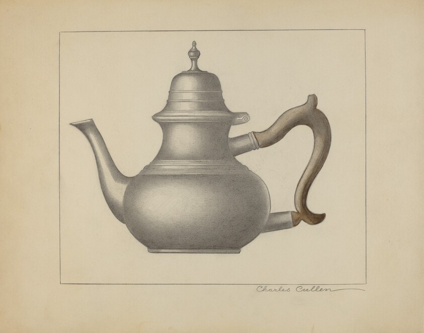 Pewter Teapot