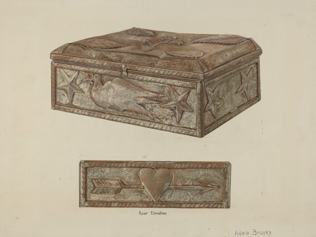 Pa. German Bridal Box