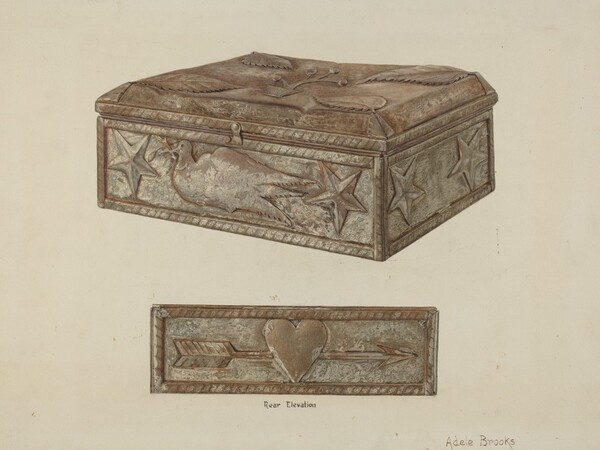 Pa. German Bridal Box