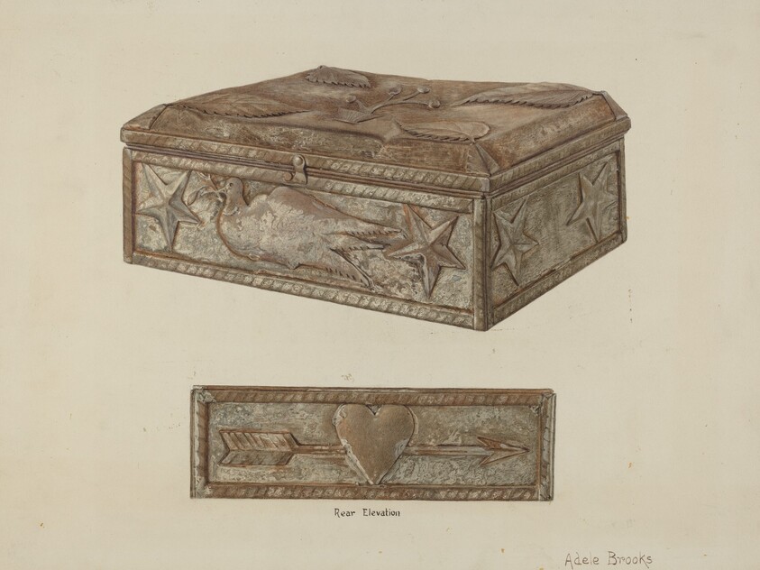 Pa. German Bridal Box