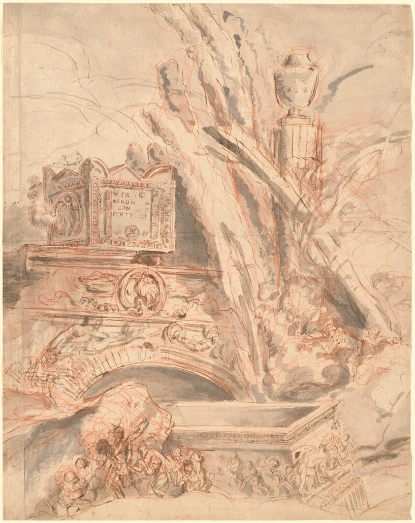 Grottesco with the Tomb of Nero