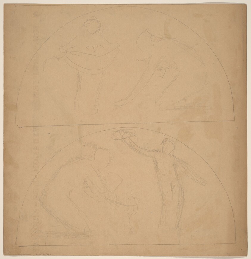 Study for a Border Design [verso]