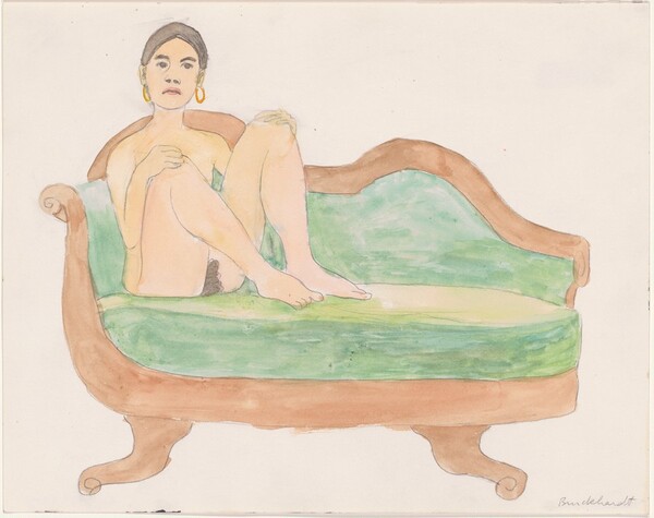 Nude on an Empire Sofa