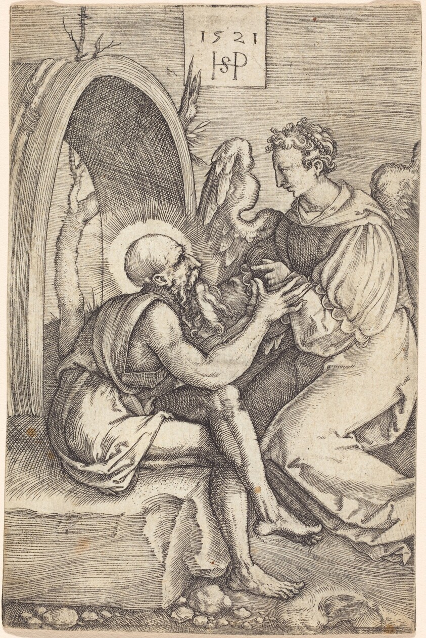 Saint Jerome with the Angel