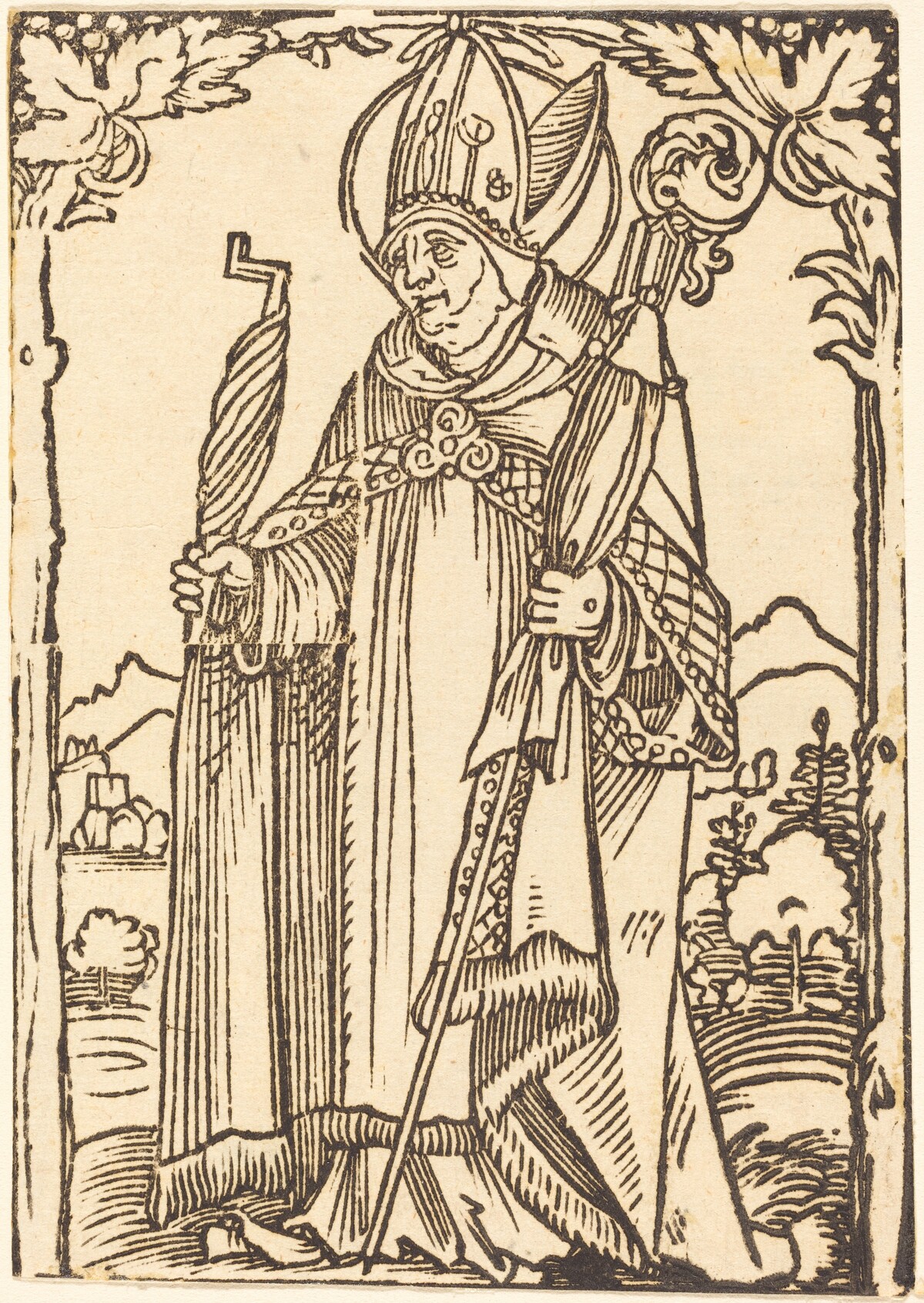 Saint Erasmus as Bishop