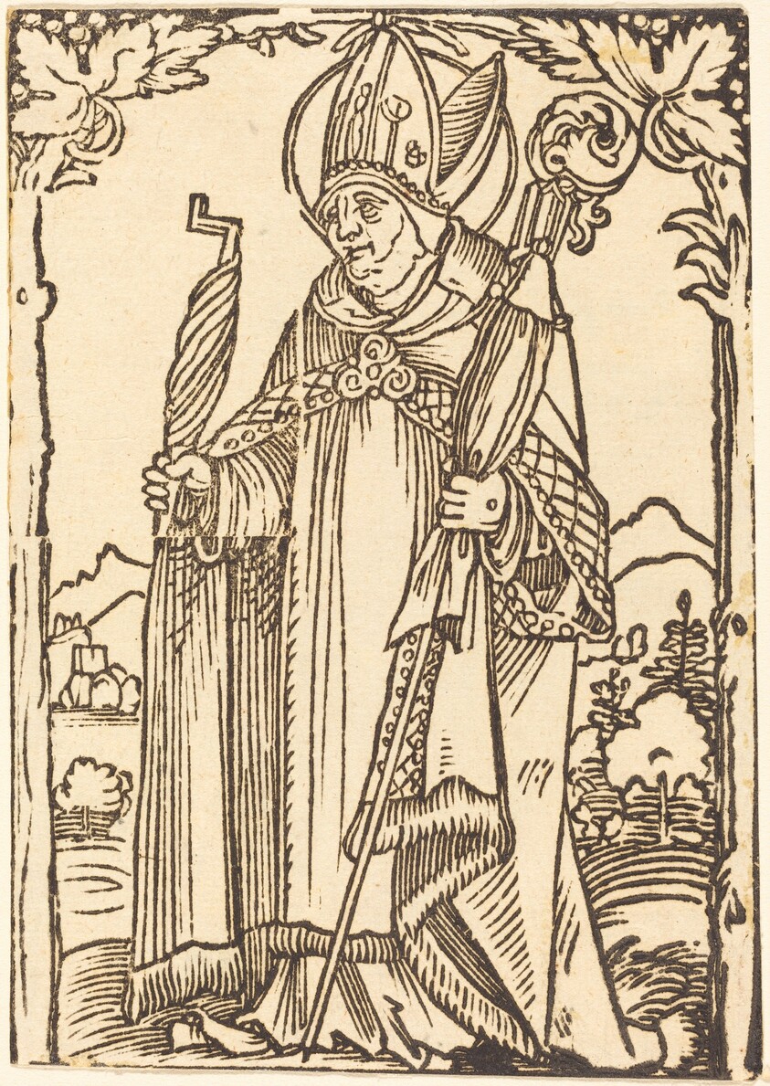 Saint Erasmus as Bishop