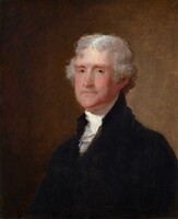 Thomas Jefferson, Gilbert Stuart, c. 1821