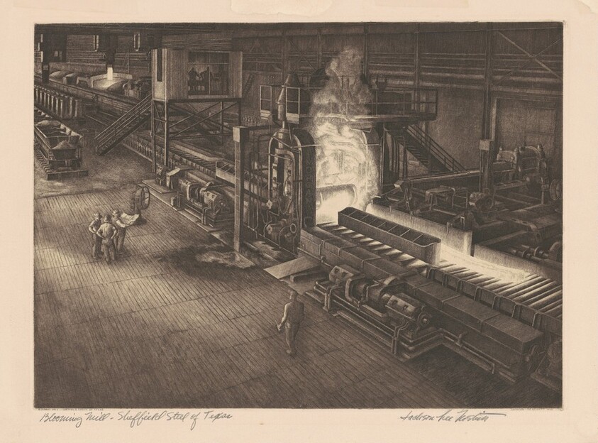 Blooming Mill—Sheffield Steel of Texas