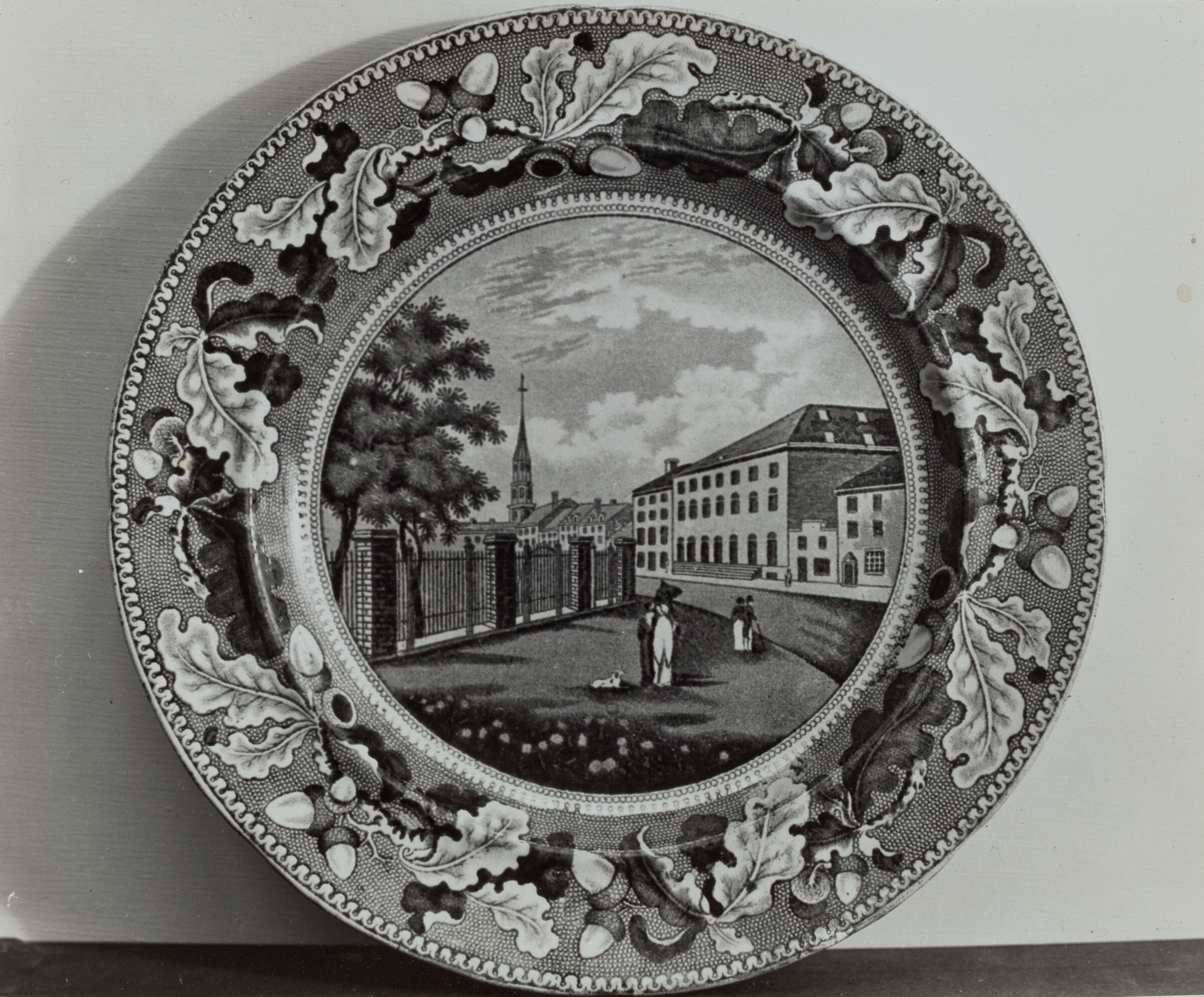 Plate - "Park Theatre, NY", Helmut Hiatt, c. 1936