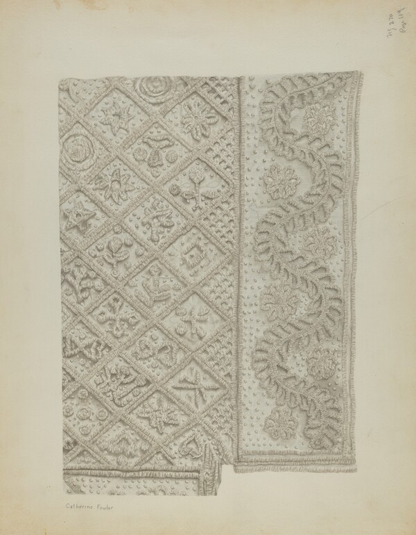Tufted Candlewick Bedspread