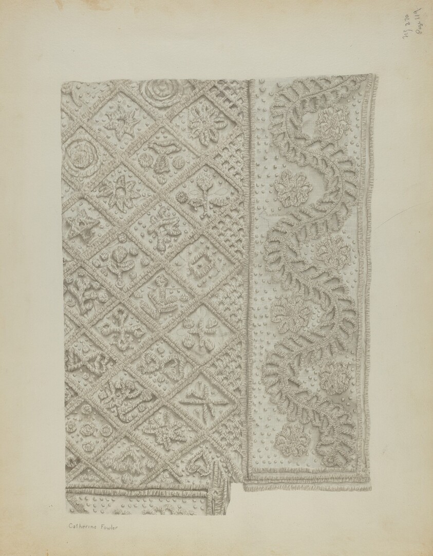 Tufted Candlewick Bedspread