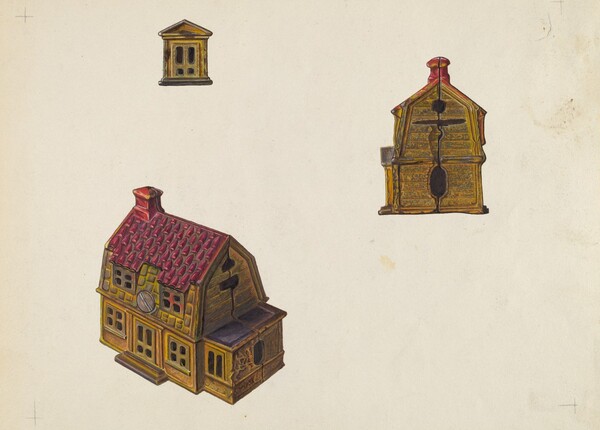 Tiled Roof House Bank