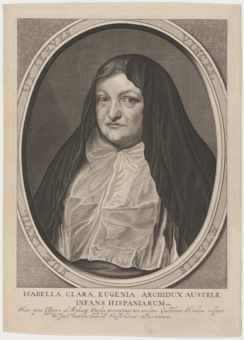 Isabella Clara Eugenia as a Nun