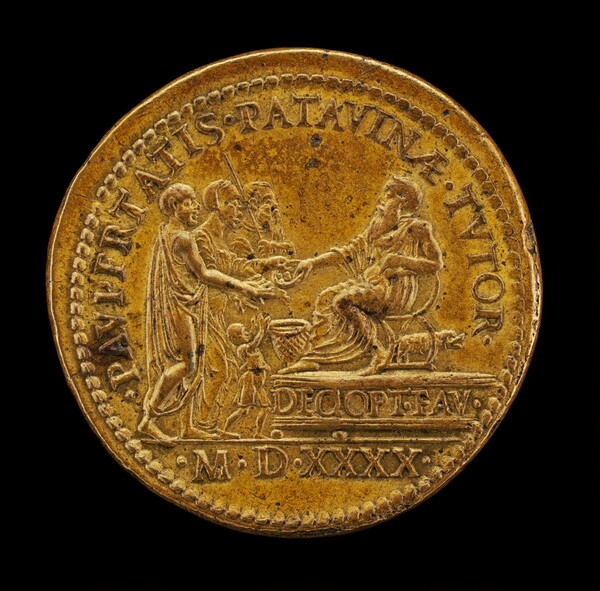 Cornaro Distributing Alms [reverse]