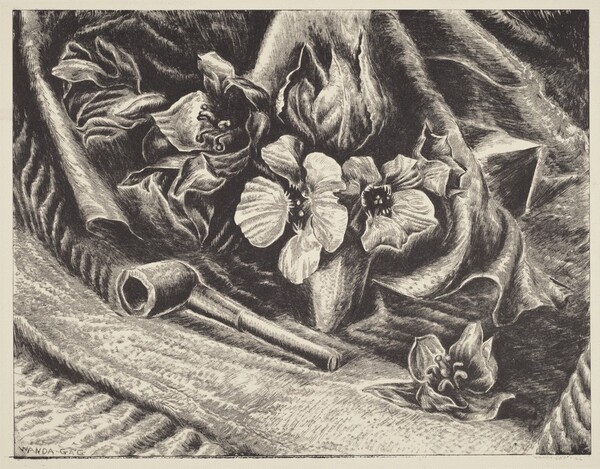 Pipe and Flowers