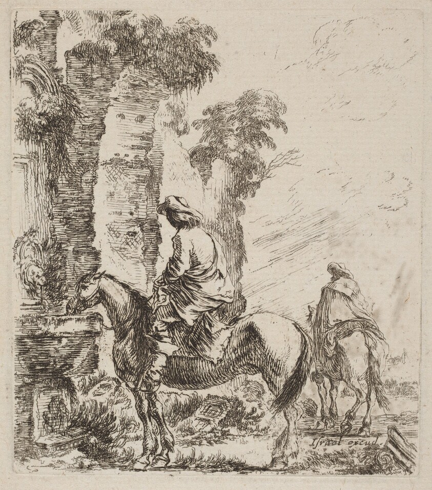 Landscape with Horsemen