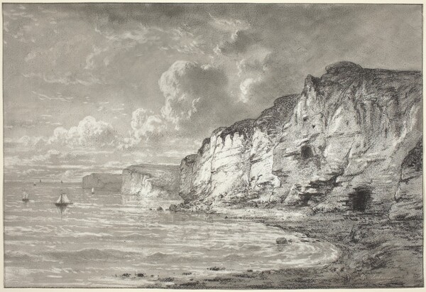 Cliffs along the Normandy Coast