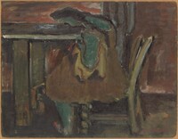 Woman Sewing, Mark Rothko, c. 1934