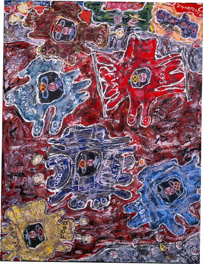 La Fiat aux pare-chocs (The Fiat with Bumpers)