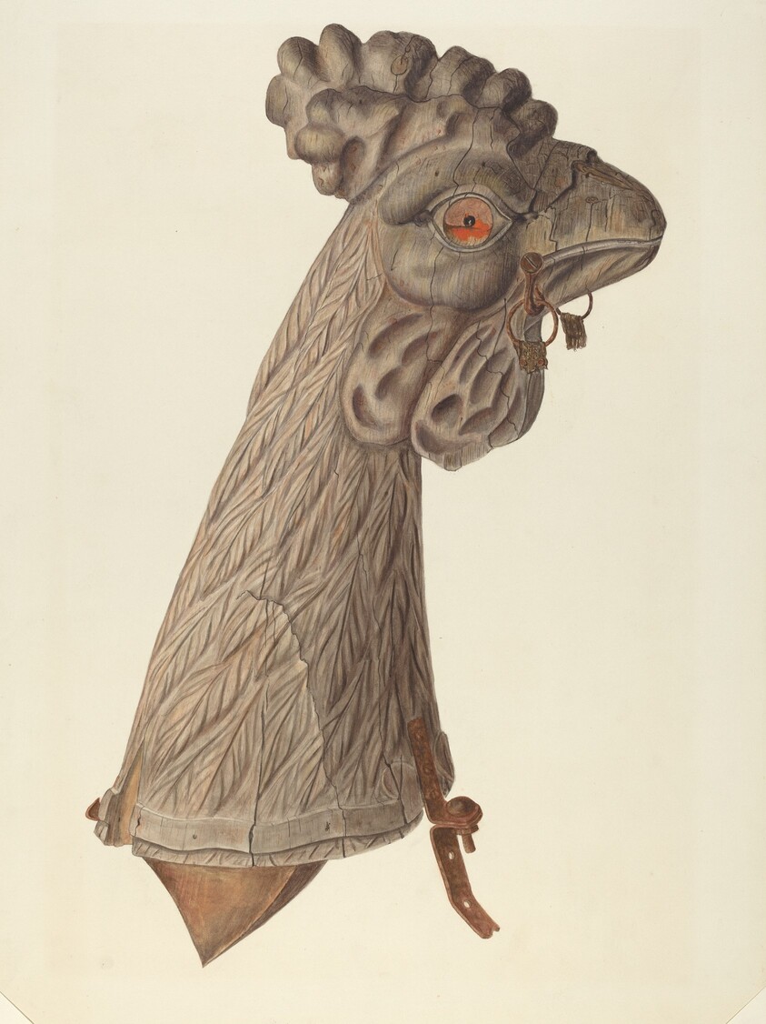 Carousel Rooster