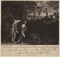 Tobias and the Angel (The Large Tobias), Hendrik Goudt after Adam Elsheimer, 1613