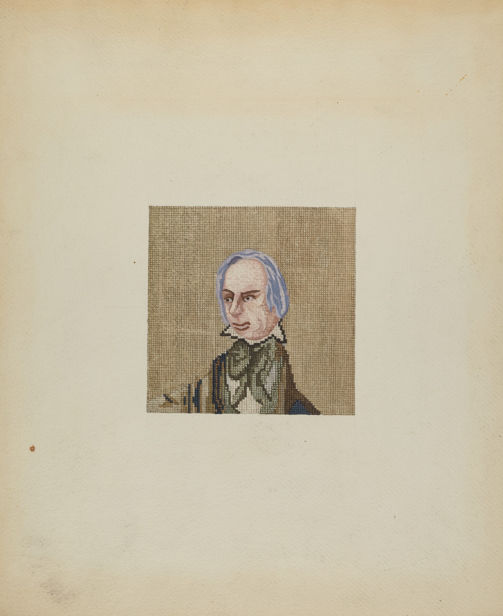 Needlepoint Picture, Jules Lefevere, c. 1937