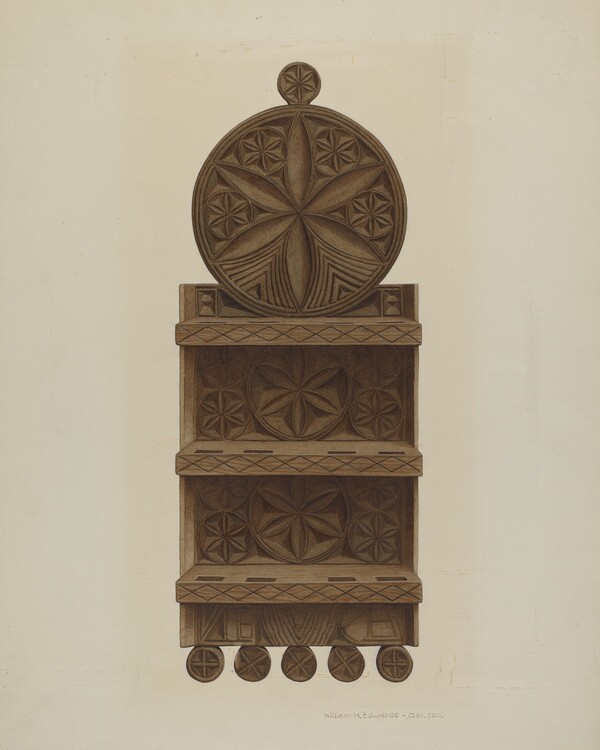 Pa. German Spoon Rack
