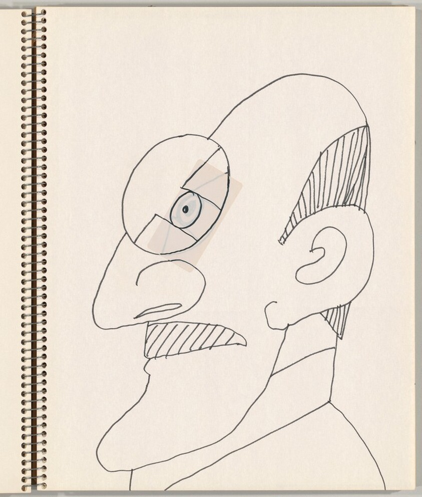 Self-Portrait in Profile