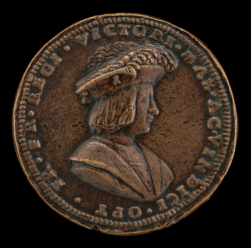 François I, 1494-1547, King of France 1515 [obverse]