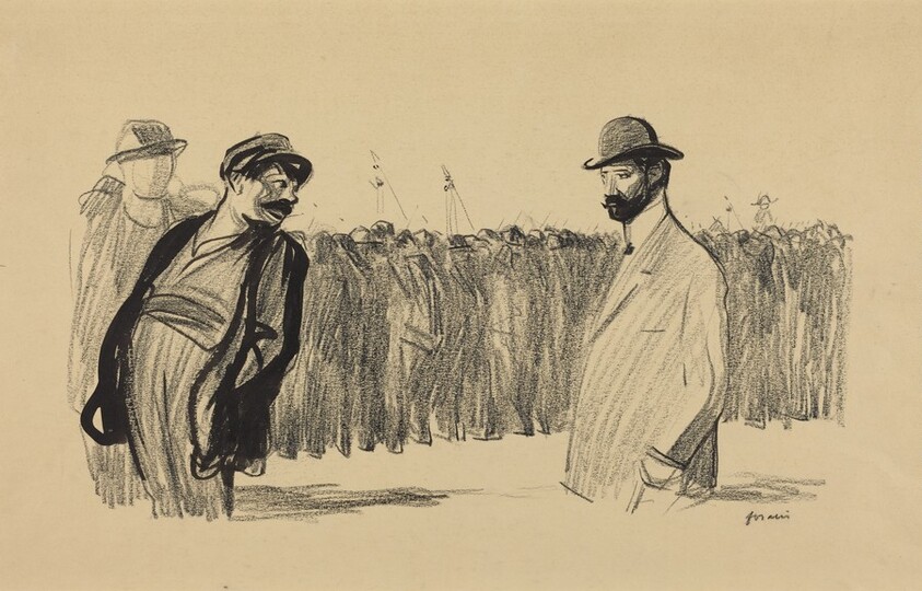 L'enterrement de Berteaux (The Funeral of Berteaux)