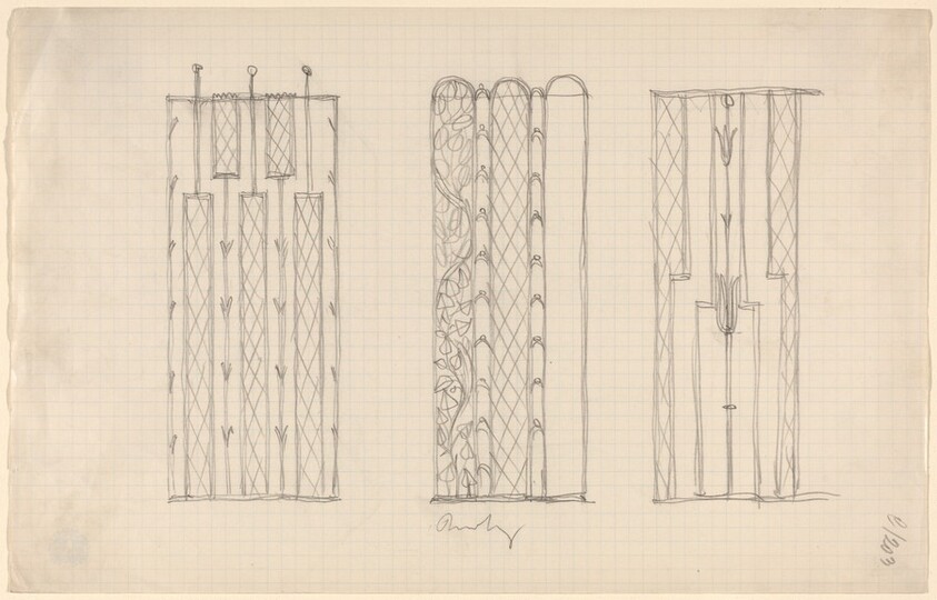 Three Designs for Ornamental Screens