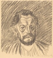 Self-Portrait, Ernst Barlach, 1928