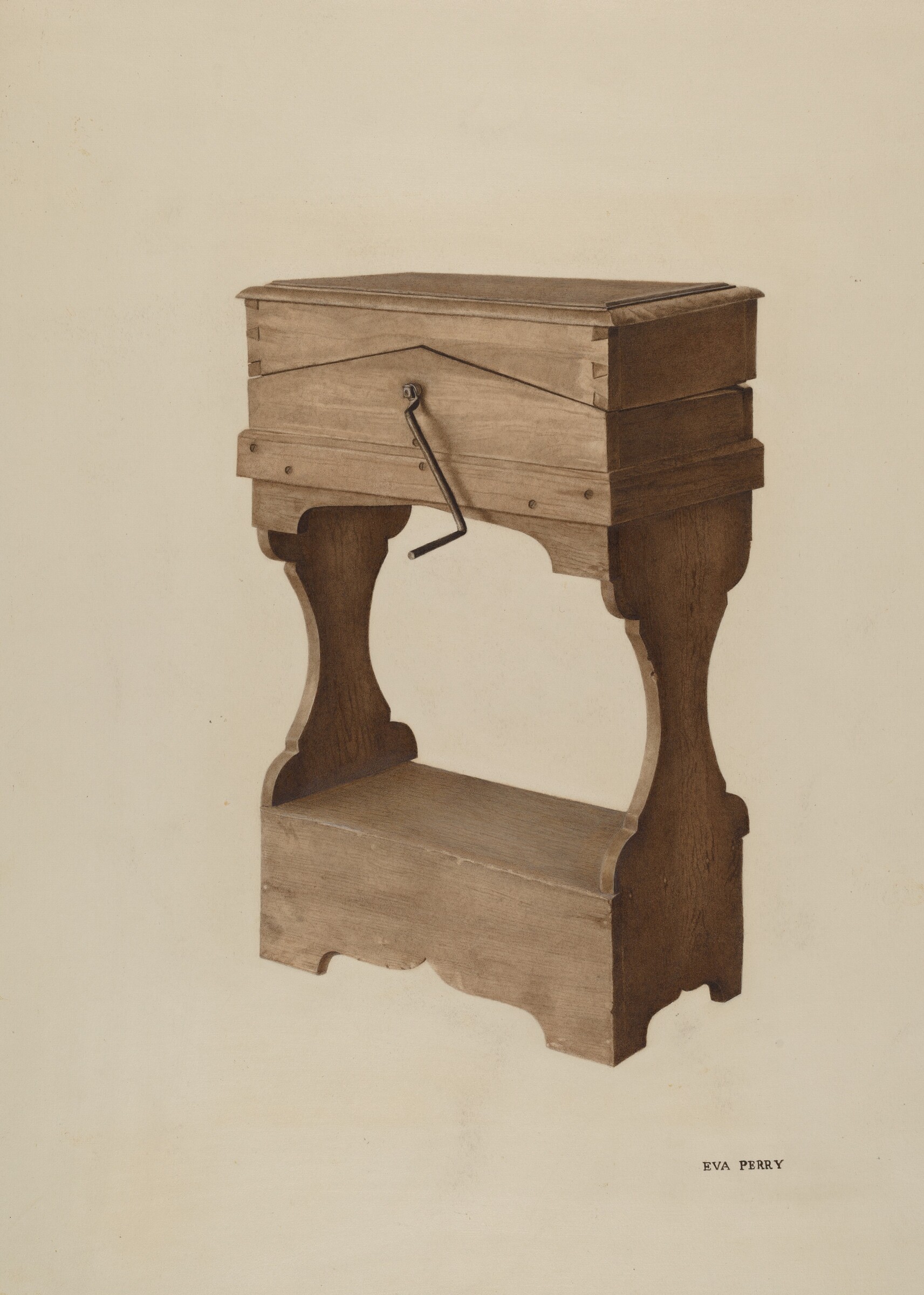 Dough Mixer, Eva Perry, c. 1941