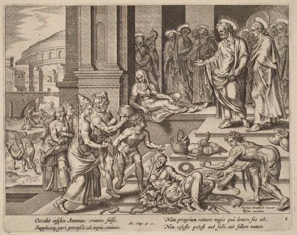 The Deaths of Ananias and Sapphira