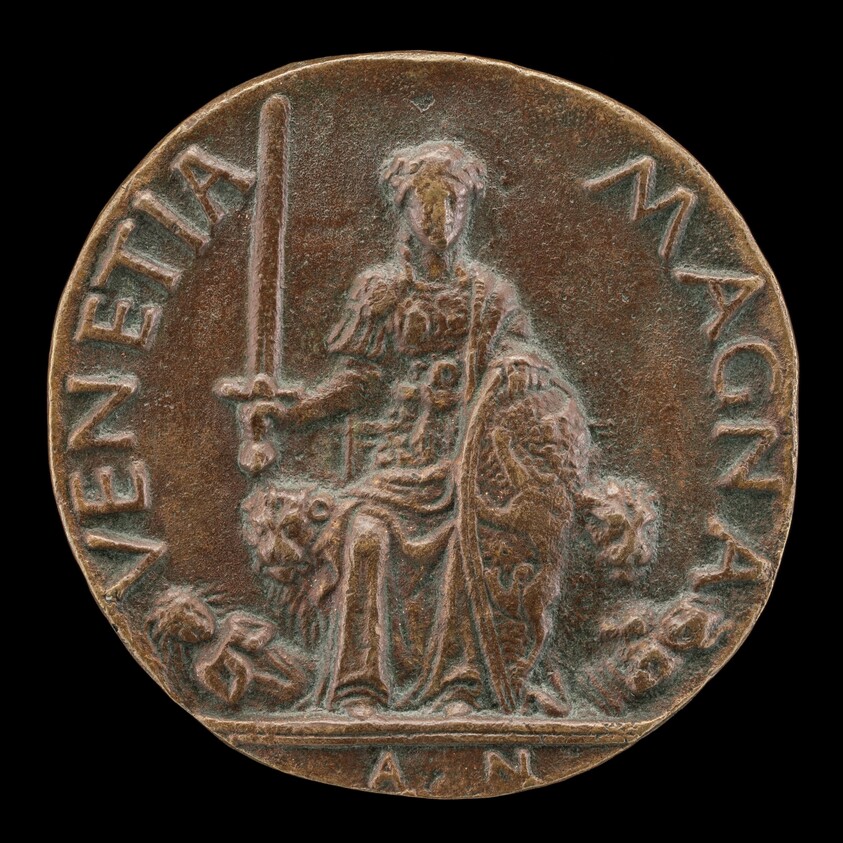 Venetia and Two Furies [reverse]
