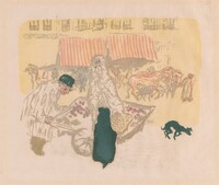 Costermonger (Le marchand des quatres-saisons), Pierre Bonnard, c. 1897 (published 1899)