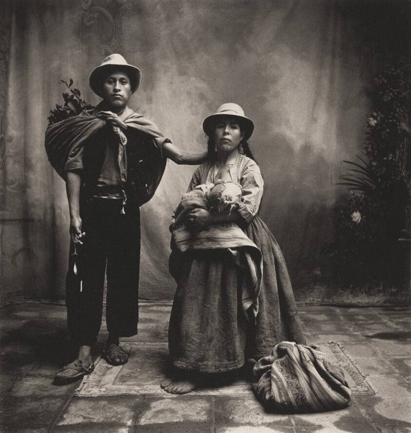 Family with Mother Nursing Child, Cuzco