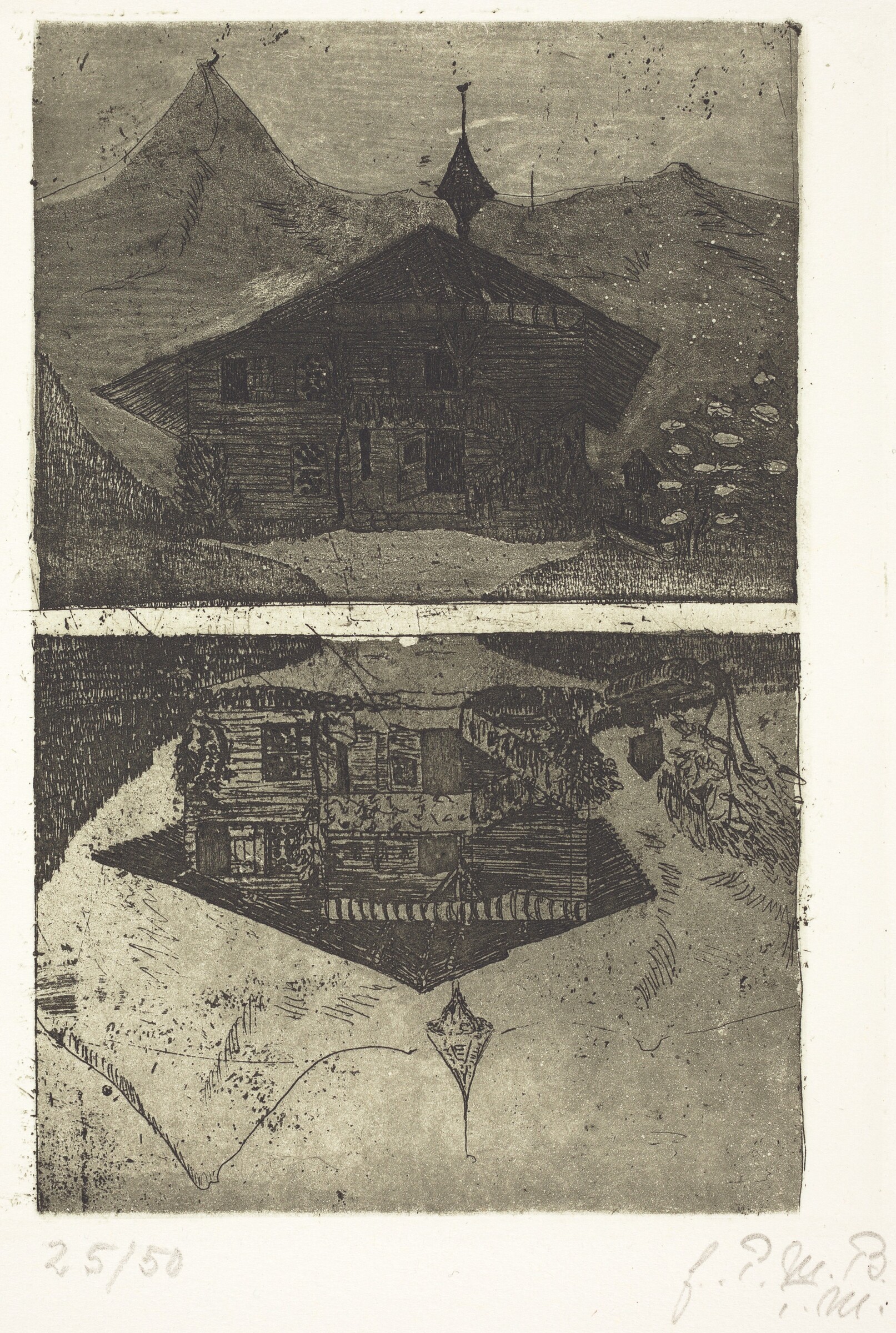 Chalet, Paula Modersohn-Becker, 1899
