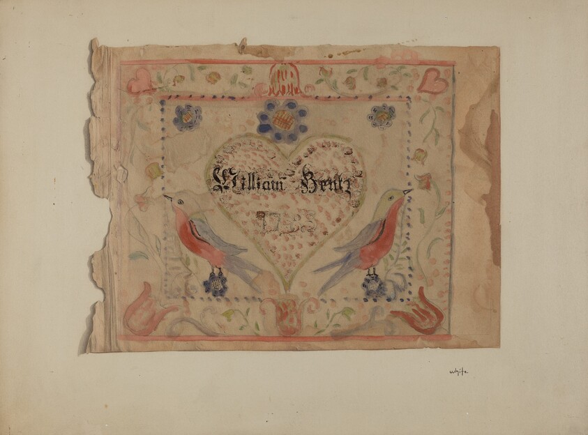 Unframed Birth Certificate