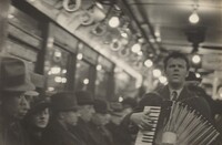 Subway Portrait, Walker Evans, 1938-1941