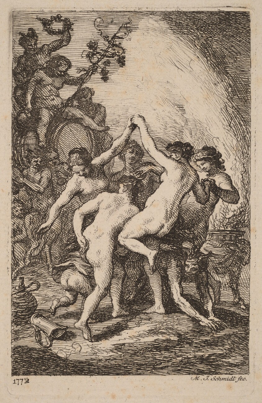The Triumph of Bacchus with Dancing Nymphs